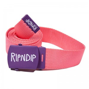 Ripndip Web Belt Pink | CA GL2997