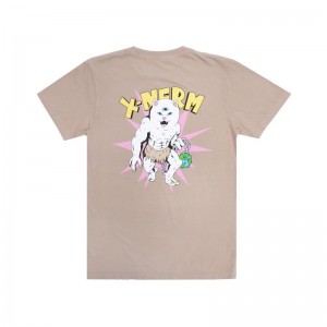 Ripndip X Nerm Shirts Khaki | CA ZG2279