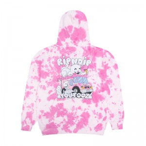 Ripndip Youtooz Crazy Cream Truck Hoodie Pink | CA VD2537