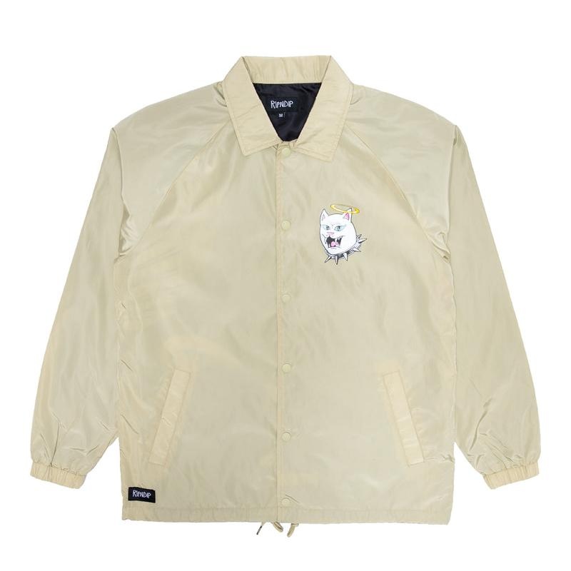 Ripndip 3 Heads Coach Jackets Khaki | CA PQ2498