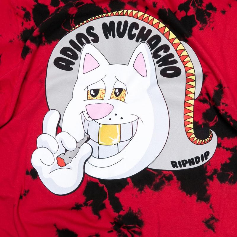 Ripndip Adios Muchacho Shirts Red / Black | CA WY2350