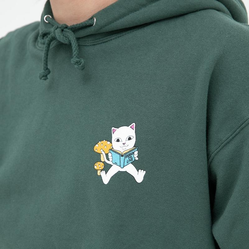 Ripndip Adventure Club Hoodie Green | CA YU2554