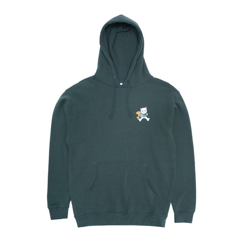 Ripndip Adventure Club Hoodie Green | CA YU2554