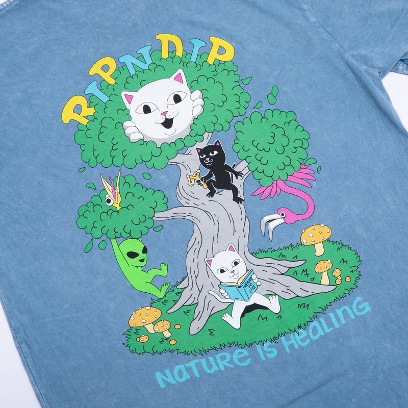 Ripndip Adventure Club Shirts Wash | CA ZG2253