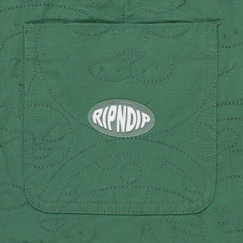 Ripndip Barry Bonds Twill Pants Deep Green | CA NB2379