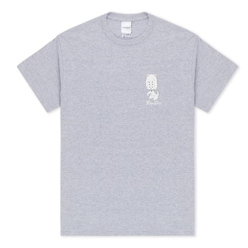 Ripndip Big Head Shirts Grey | CA PQ2217