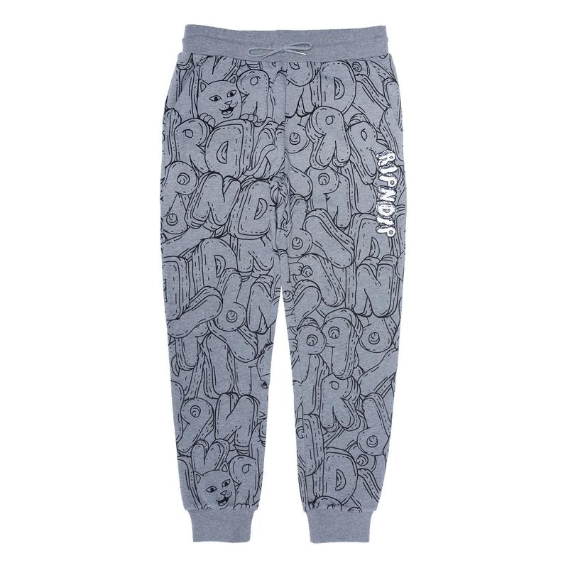 Ripndip Bubble Bobble Sweatpants Grey | CA NB2128