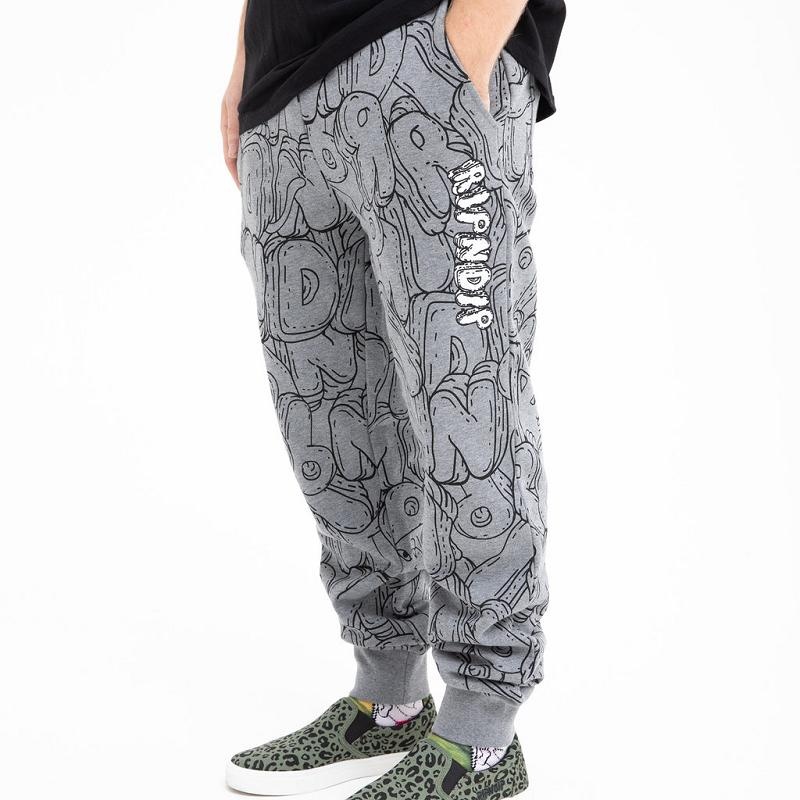 Ripndip Bubble Bobble Sweatpants Grey | CA NB2128