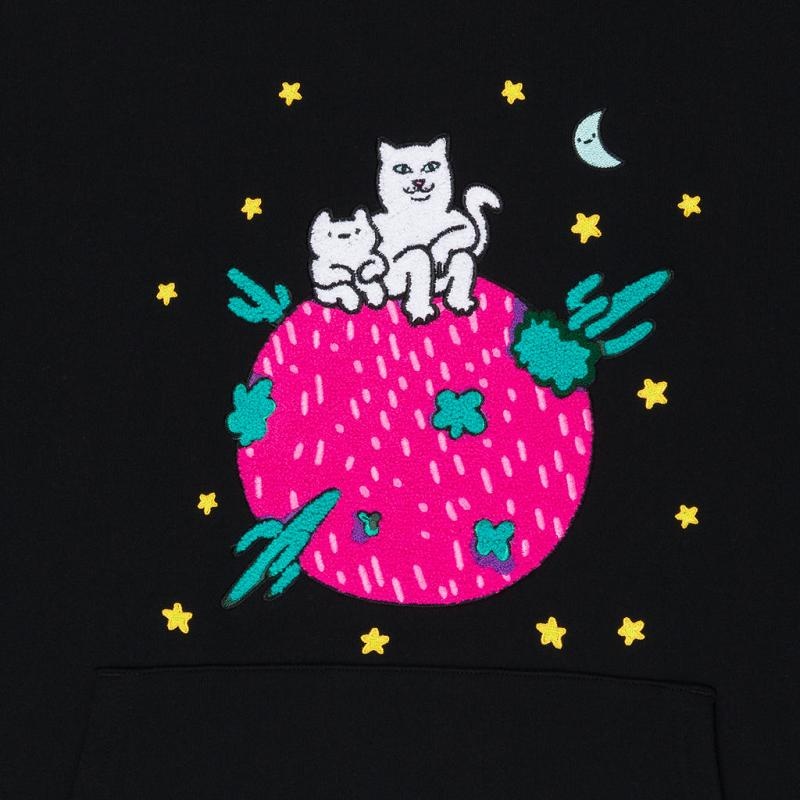 Ripndip Buddies In Space Hoodie Black | CA NB2535