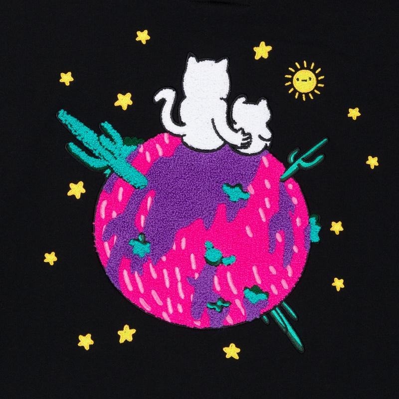 Ripndip Buddies In Space Hoodie Black | CA NB2535