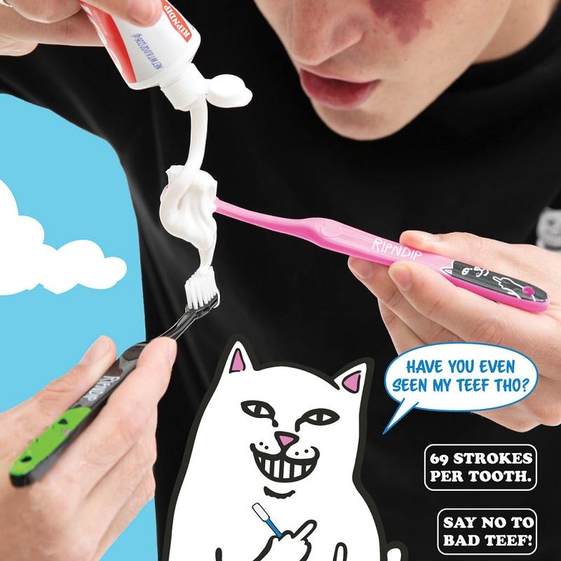 Ripndip Characters Toothbrush 3 Pack Accessories Multicolor | CA ZG2805