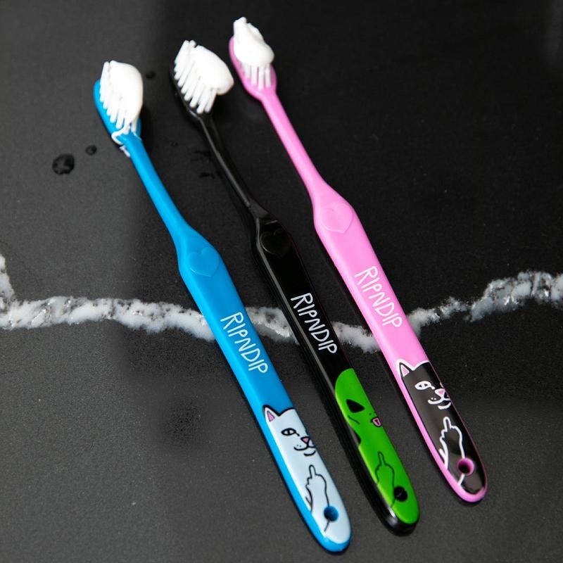 Ripndip Characters Toothbrush 3 Pack Accessories Multicolor | CA ZG2805