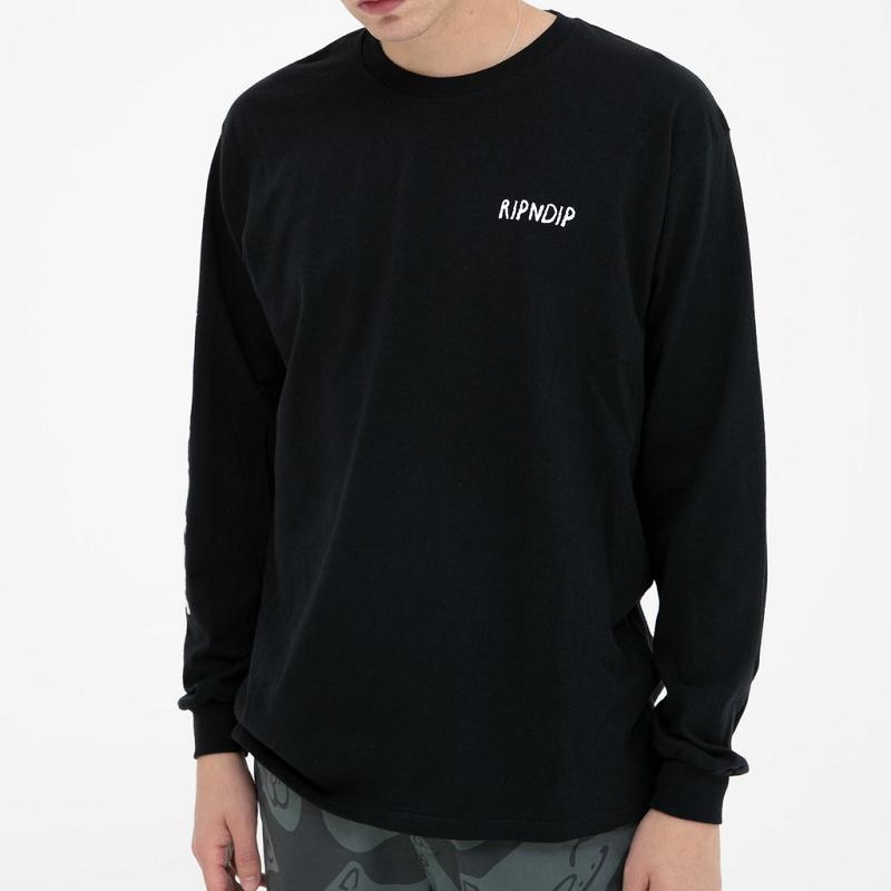 Ripndip Coconerm Long Sleeve Black | CA NB2431