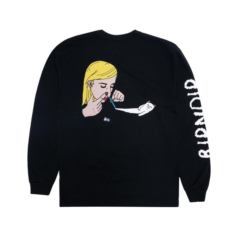 Ripndip Coconerm Long Sleeve Black | CA NB2431