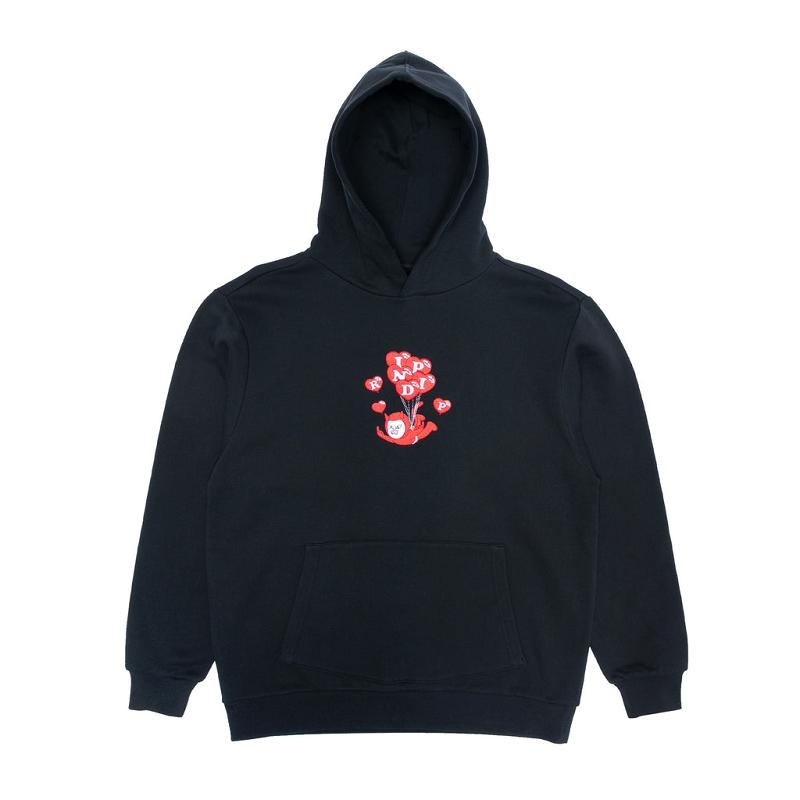 Ripndip Cupids Nightmare Hoodie Black | CA XF2591