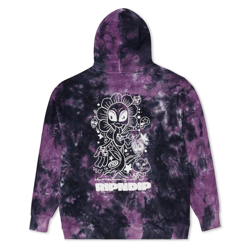 Ripndip Dance Forever Hoodie Black / Purple | CA OR2525