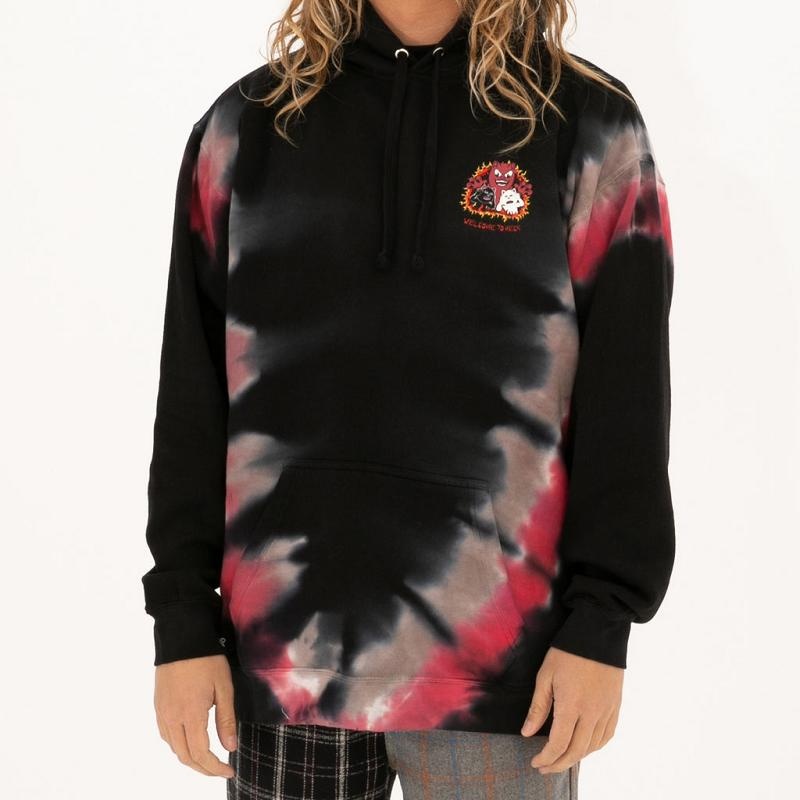 Ripndip Dark Side Hoodie Red / Black | CA ZG2592