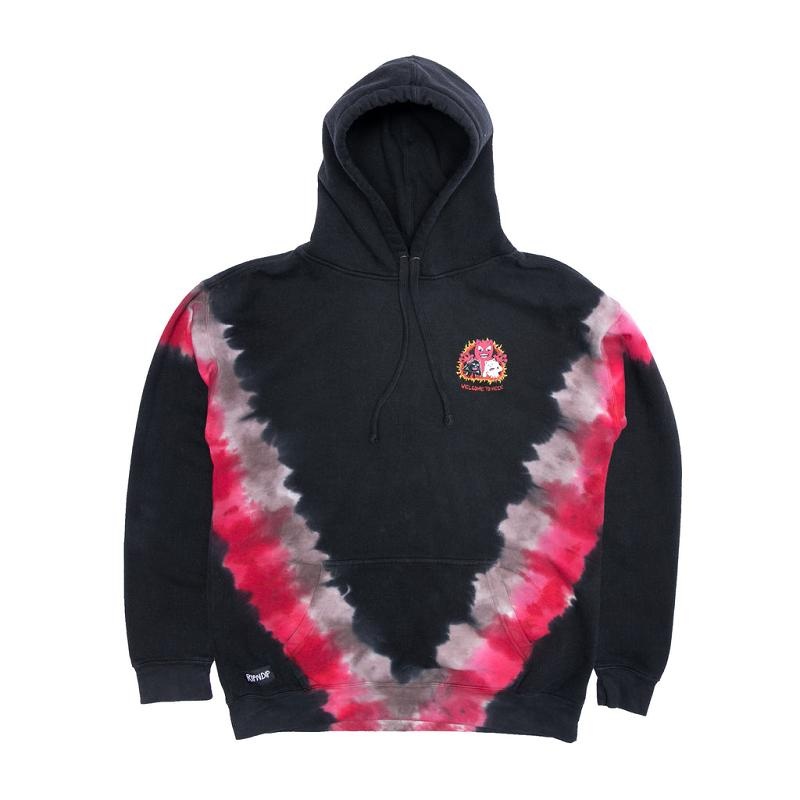 Ripndip Dark Side Hoodie Red / Black | CA ZG2592