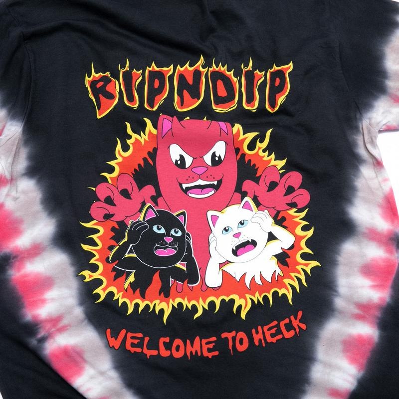 Ripndip Dark Side Shirts Red / Black | CA QZ2351