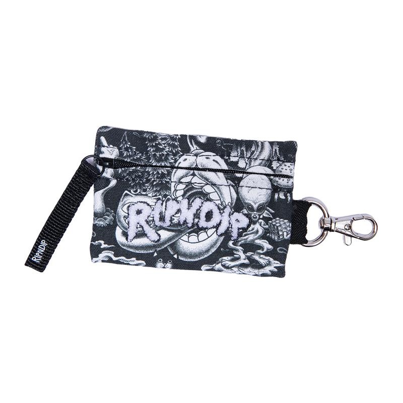 Ripndip Dark Twisted Fantasy Card Holder Accessories Black / White | CA AP2814