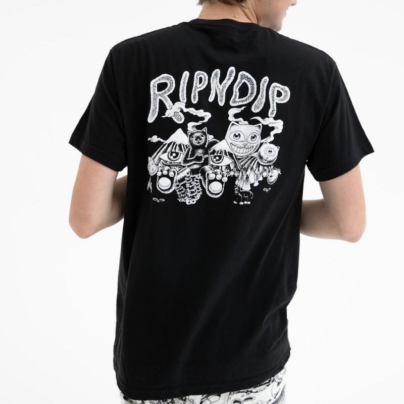 Ripndip Dark Twisted Fantasy Shirts Black | CA CE2255