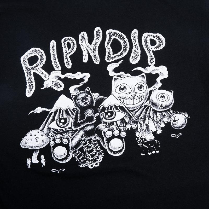 Ripndip Dark Twisted Fantasy Shirts Black | CA CE2255