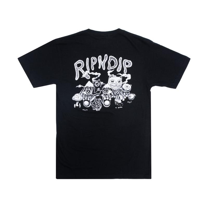 Ripndip Dark Twisted Fantasy Shirts Black | CA CE2255