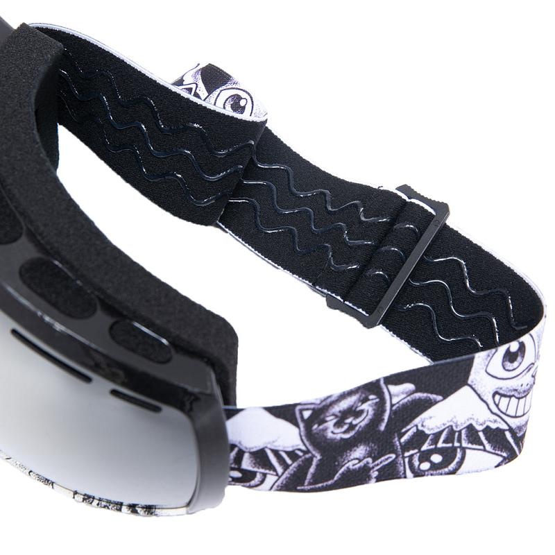 Ripndip Dark Twisted Fantasy Snow Goggles Accessories Black / White | CA FM2811