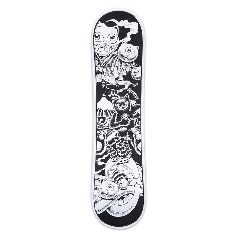 Ripndip Dark Twisted Fantasy Snow Skateboard Black / White | CA FM2714