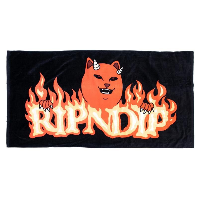 Ripndip Devils Work Beach Towel Accessories | CA QZ2824