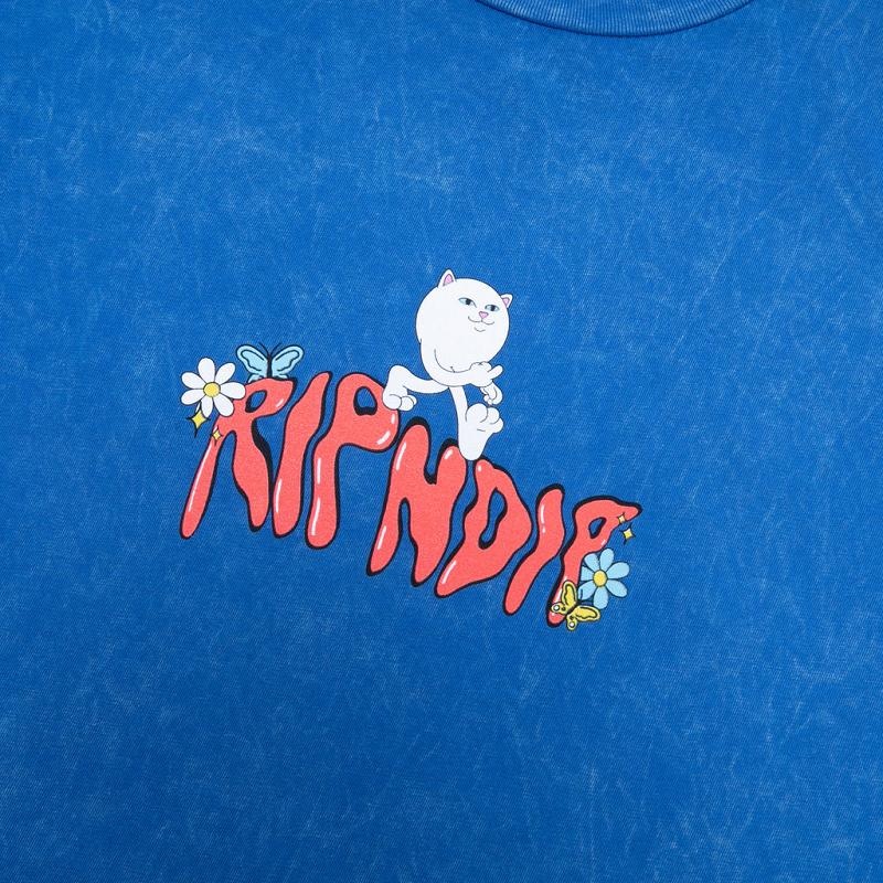 Ripndip Dont Trip Shirts Blue Wash | CA OR2268