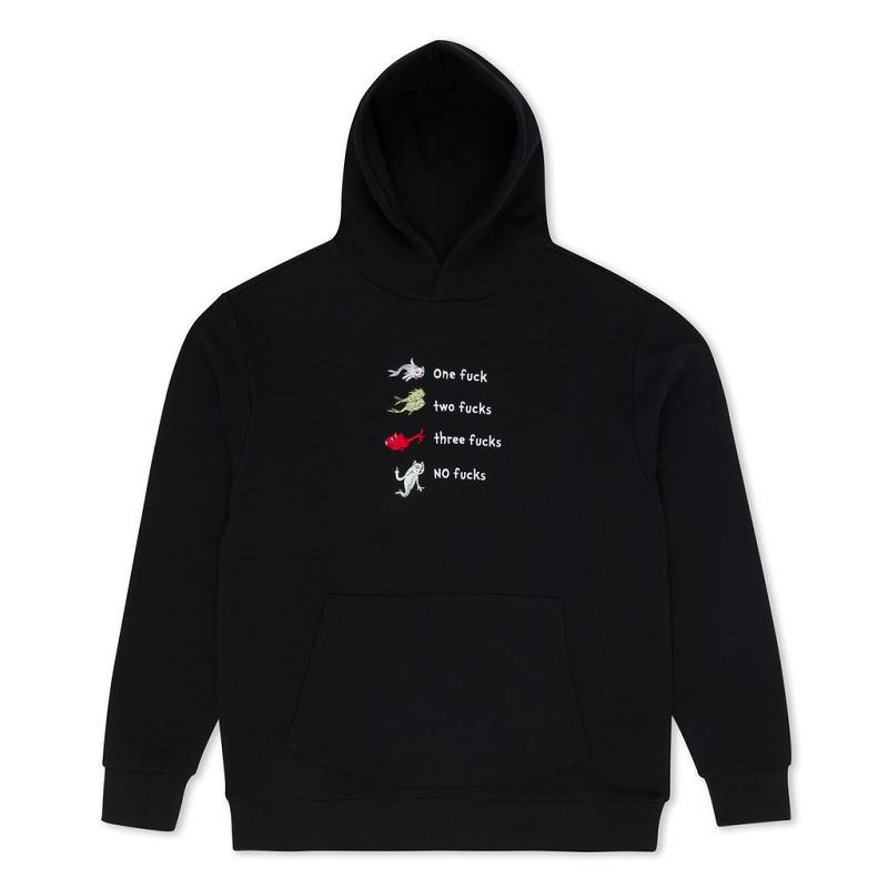 Ripndip Down By The Seashore Hoodie Black | CA IS2526