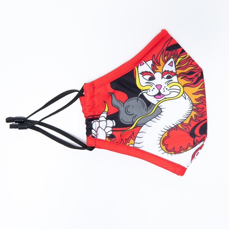 Ripndip Dragonerm Face Mask Accessories Red | CA UT2960