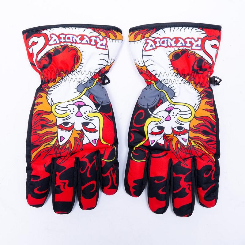 Ripndip Dragonerm Snow Gloves Accessories Red | CA SO2911