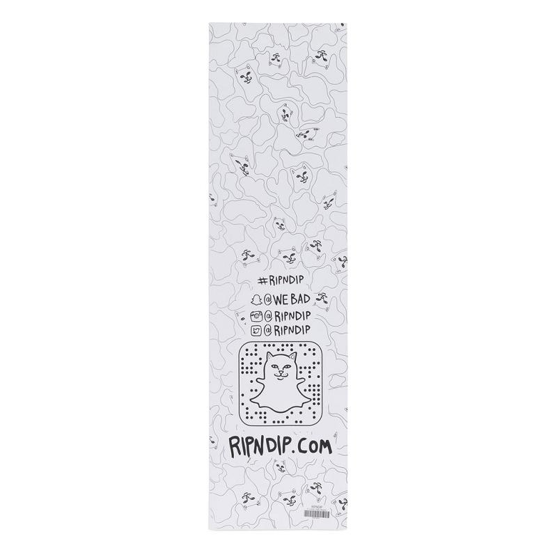 Ripndip F U Grip Tape Skateboard Black | CA LH2690