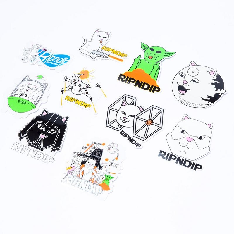 Ripndip Far Far Away Sticker Pack Accessories | CA TV2918