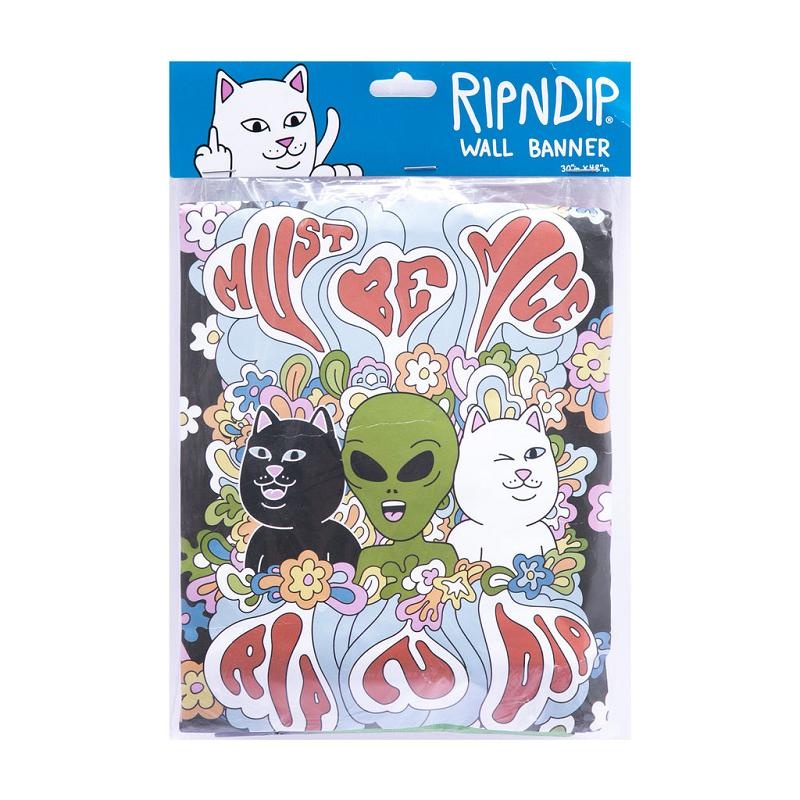 Ripndip Flower Child Banner Accessories Black | CA DN2981