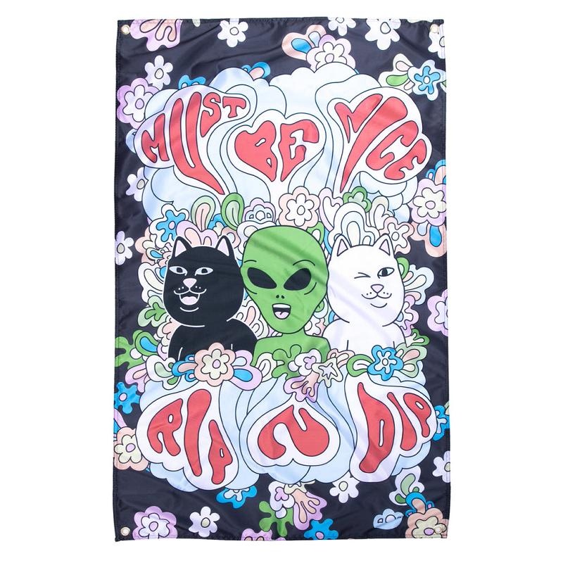 Ripndip Flower Child Banner Accessories Black | CA DN2981