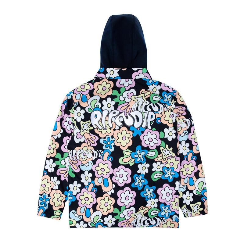 Ripndip Flower Child Snowboard Jackets Multicolor | CA TV2503