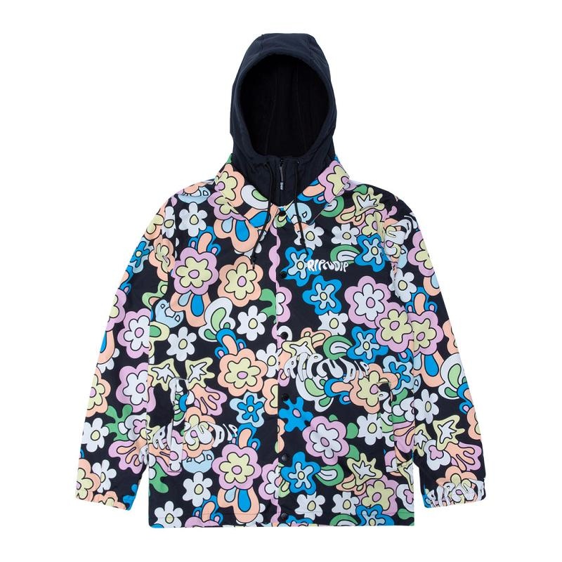 Ripndip Flower Child Snowboard Jackets Multicolor | CA TV2503