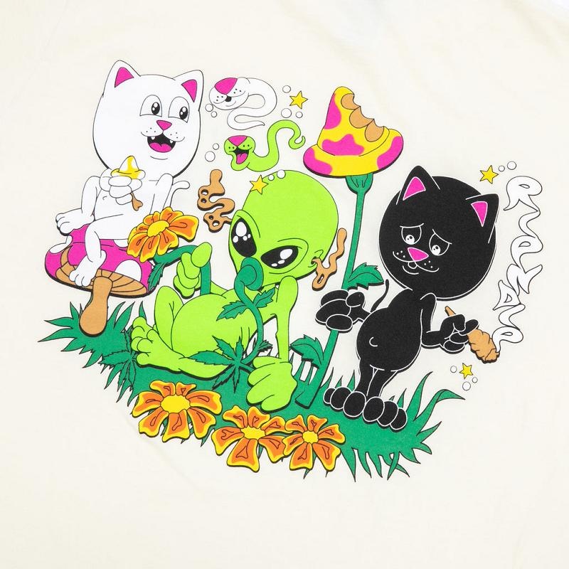 Ripndip Friday Jr Shirts Beige | CA CE2356