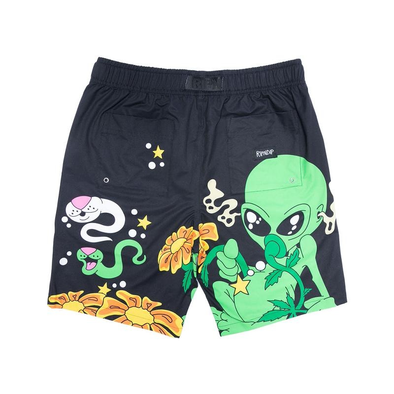 Ripndip Friday Jr Swim Shorts Black | CA PQ2191