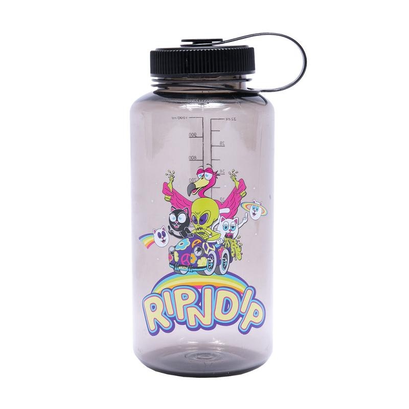 Ripndip Friends Forever Water Bottle Accessories Grey | CA SO2982