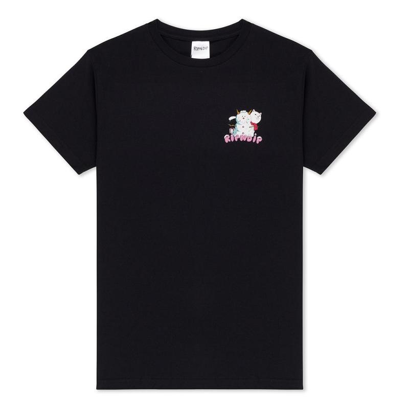 Ripndip Frosty The Snownerm Shirts Black | CA UT2240