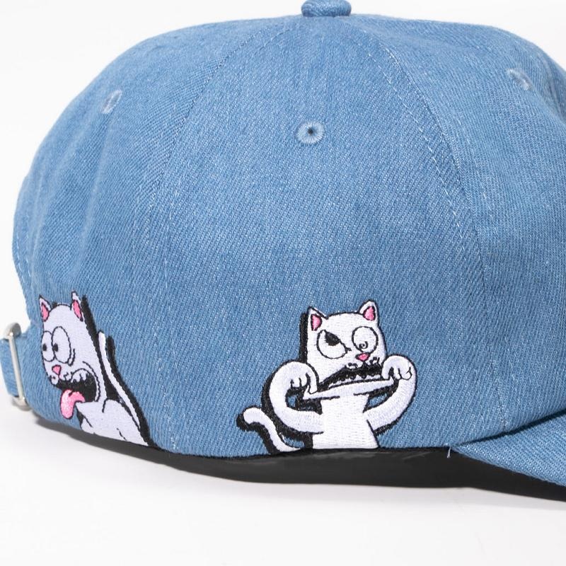 Ripndip Frustration Denim Dad Hats Wash | CA GL2066