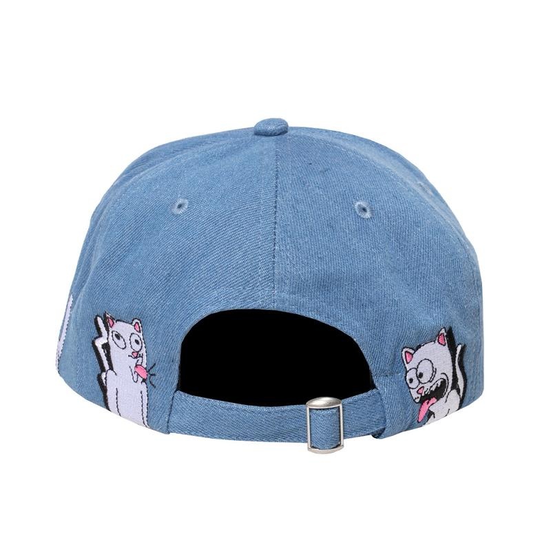 Ripndip Frustration Denim Dad Hats Wash | CA GL2066