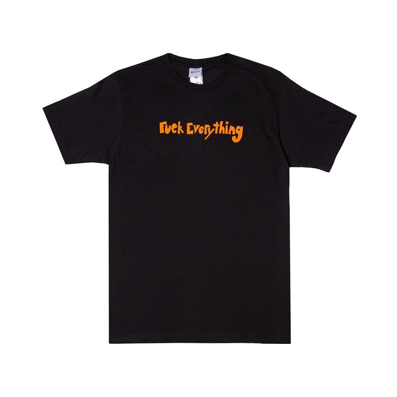 Ripndip Fuck Everything Shirts Black | CA KI2334