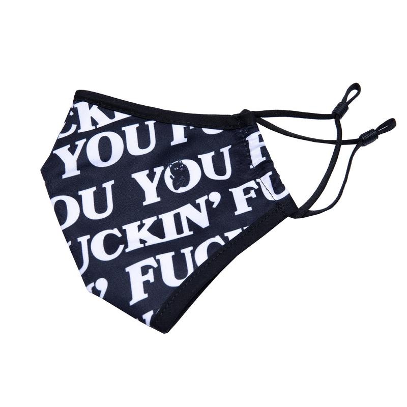 Ripndip Fuck You Face Mask Accessories Black | CA YU2961