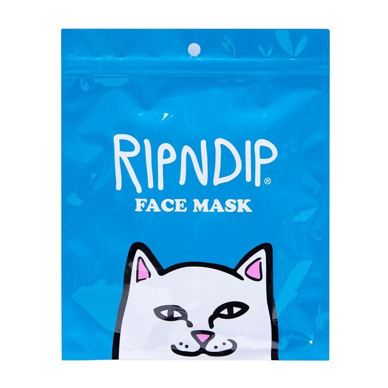 Ripndip Fuck You Face Mask Accessories Black | CA YU2961