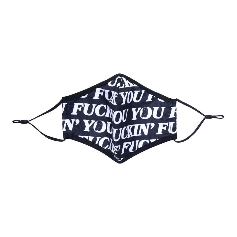 Ripndip Fuck You Face Mask Accessories Black | CA YU2961